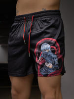 2023 newAnime Tokyo Ghoul Running Shorts Shorts Summer Gym Mesh Breathable Fitness Shorts Training Workout Shorts