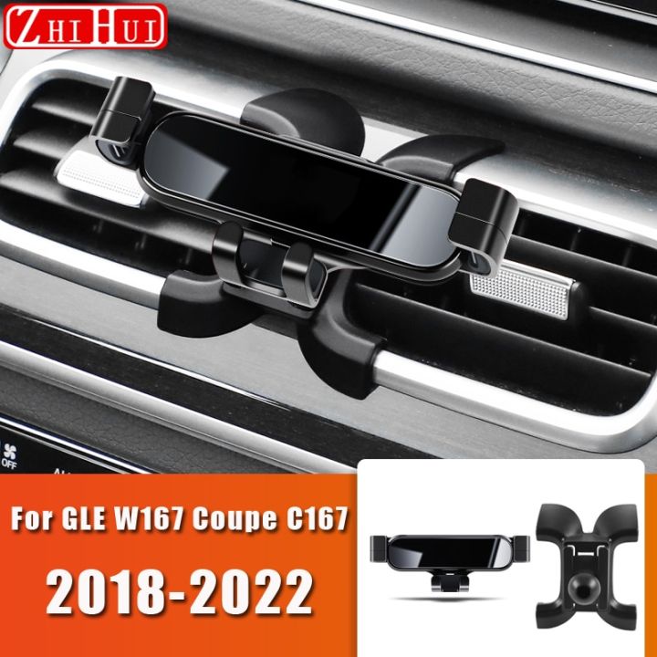 สำหรับ-mercedes-benz-gle-w167คูเป้-c167-2018-2022ช่องแอร์รถยนต์ที่ยึดแรงโน้มถ่วงอุปกรณ์เสริมขาตั้ง