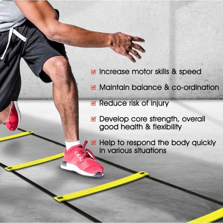 Agility Ladder - Agility Speed And Balance Training Ladder For