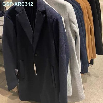ZARAˉ ZA Long Coats In The Winter Men 5070/770 5070770 401 Leisure Cloth Coat