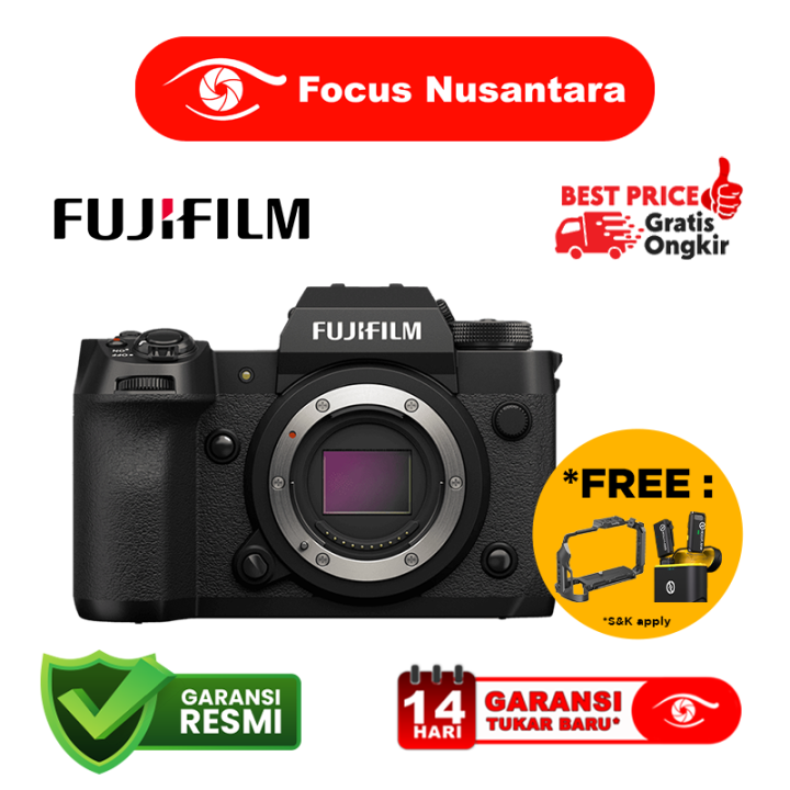 FUJIFILM X-H2 Body Only Mirrorless Camera Fujifilm XH2 Fuji XH2 Garansi ...