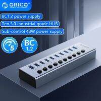 ORICO 7/10/13ฮับ USB พอร์ต3.0 USB หลากหลายเครื่องแยกพลังงานเครื่องแปลงหลายขยาย3.0ฮับพร้อมสวิตช์สำหรับแล็ปท็อปอุปกรณ์เสริม Feona