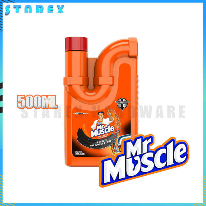 Mr Muscle Sink & Drain Declogger 500ml Lazada