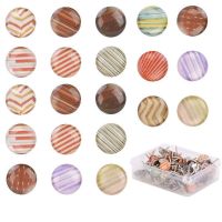 120pcs/box Push Pins Thumb Thumbtack Board Big Head Push Needle Pins Drawing Photo Wall Studs Office School Supplies Clips Pins Tacks