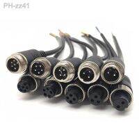 1Pcs M12 2 3 4 5 6 Pin Aviation Signal Cable Male / Female Plug GX12 for Car Camera/ DVR Video Camera CCTV Monitor Subwoofer