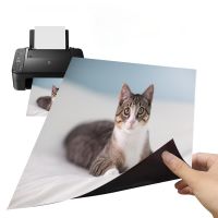 10pcs Magnetic Printing Paper 89x127mm Inkjet Printing Sheets Printable Photo Paper Sheet Crafts Refridge Car Sticker Flexible