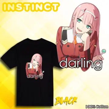 Anime T-Shirts Darling In The Franxx Zero Two Print Men Women