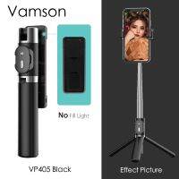 【support】 MULTI DEAL Vamson สำหรับโทรศัพท์ที่มีรีโมทบลูทูธไร้สายเติมมินิ Selfie สำหรับที่จับโทรศัพท์มือถือถ่ายภาพ VP405