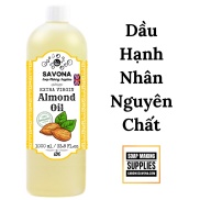 Dầu Hạnh Nhân Nguyên Chất 1 Lit - Almond Oil 1 Lit