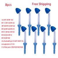 ZZOOI 8pcs Classic Jet Tips Fit Oral Irrigator Nozzles Parts water$pik/Water$pulse Standard Water Flosser Jet Nasal Irrigator Nozzle