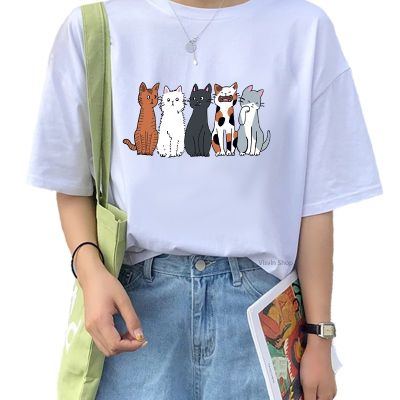 Korean Fashions Round Neck Pattern T-shirts For Womens Unisex T shirt Tops Tees #M-TS035