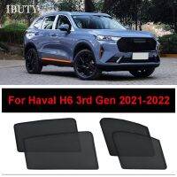 ℡◑ For Haval H6 3rd Gen 2021 2022 Accessories Car Mesh Sun Shade Side Window Curtain Sun Visor Sunscreen Heat Insulation Sunshade