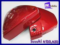 #ฝากระเป๋าข้าง สีแดงบรอนซ์(ซ้าย+ขวา) // SUZUKI A100 AS100 A80 AS80 Side Cover Set L/R