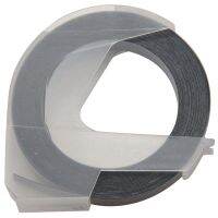 24 Roll Embossing Label Maker Tape 3D Plastic 9mm x 3M Embossing Label Tape White on Black/ Blue/ Red/ Green for Dymo