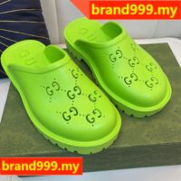 Gucc*1  Heighten Hollow Slippers High Quality Beach Slippers Size 35-44 Salin asal selipar korean yang biasa di luar sandal jeli pantai