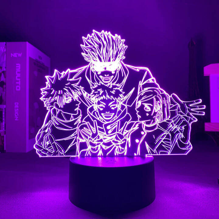 led-panel-lights-anime-light-satoru-gojo-jogo-jujutsu-kaisen-valentines-day-gift-yuji-itadori-holiday-lighting-jujutsu-kaisen