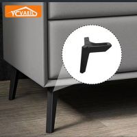 4pcs Black Gold Furniture Legs Metal for Dressing Coffee Table Foot Height 8-15cm Tv Stand Sofa Chair Desk Bedside Cabinet Feets Furniture Protectors