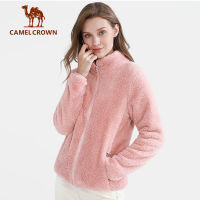 Camel Crown Ladies Outdoor Long Sleeve Fleece Jacket Thickened And Fleece