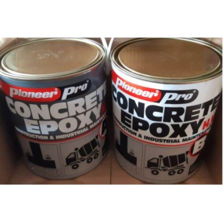 [Quality Assurance] Pioneer Pro Concrete Epoxy A B High / Low Viscosity ...