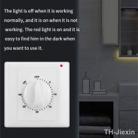 Mechanical Countdown Timer Switch Countdown Automatic Power-off Switch Cover Plate Control Switch Sockets Easy to Use