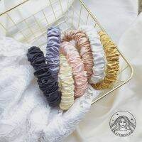 [A innovation]ต่อต้าน Klทท์ Kahlo Dainty ผ้าโพกหัวผ้าไหม (แถบคาดศีรษะ Scrunchie) โดย Karisma.co-หน้า02