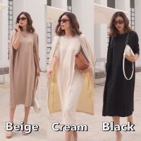 Two pieces set : Long Cardigan+Dress Knit Set ???(690฿ฟรีส่ง) เอาใจสายนิตกันต่อ เซ็ต 2 ชิ้น คาดิแกนแขนยาว ตัวยาว กับเดรส