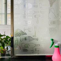 Stained Decorative Window Film Static Self Adhesive Glass Sticker Heat Control Vinyl Window Cling For Home Door Glass Decals Window Sticker and Films