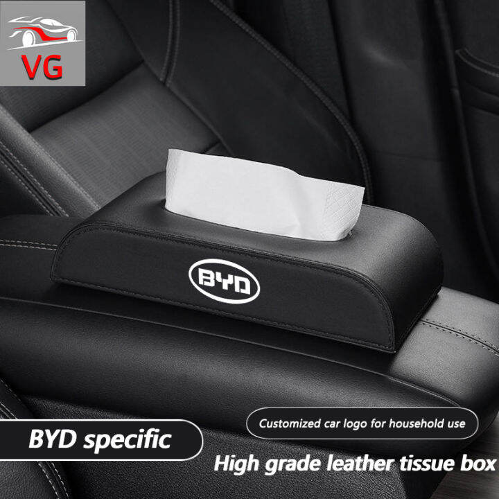 BYD car paper towel box, napkin drawer box, central control armrest