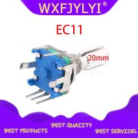 ❂ 2PCS Plum handle 20mm rotary encoder coding switch / EC11 / digital potentiometer with switch 5 Pin