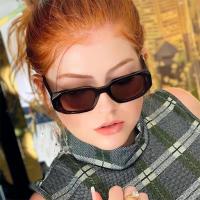 ❒ Retro Women Men Square Frame Irregular 90s Shades Sun Glasses Rectangle Sunglasses Y2K Sunglasses