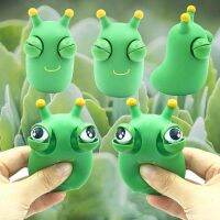 TPR Cute Simulation Squishy Stare Cabbageworm Vegetable Insect Kids Adults Pinch Decompression Vent Toys