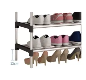 1pc Plastic Shoe Cabinet, Simple White Multi-layer Shoe Rack