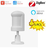 Tuya Smart ZigBee 3.0 Battery Alexa PIR Motion Sensor Detector 5-7M 150° Works with ZigBee BLE5.0 Bluetooth Mesh Gateway Hub