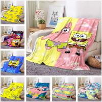 Spongebob Cartoon Cute Blanket Pie Daxing Sofa Office Nap Air Conditioning Bed Car Soft Warm A22