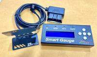 สมาร์ทเกจ (Smart Gauge) อุปกรณ์เช็คค่าต่างๆในรถยนต์ อ่านและลบไฟเครื่องยนต์ได้..(แถมขาดำอย่างหนาพร้อมกาว 3M)