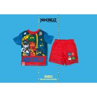 [4-5Y] Ninjago T-Shirt And Shorts Set ชุดเสื้อ และกางเกงขาสั้น นินจาโก