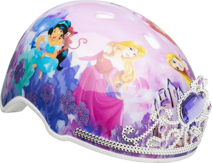 หมวกกันน็อค-bell-disney-princess-3d-pur-tiara-child-ms