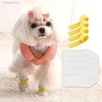 ✣ 20Pcs Pet Shoe Covers Useful One Time Dog Paw Covers Dust-proof Pet Foot Covers Disposable Pet Claw Covers Pet Accessories