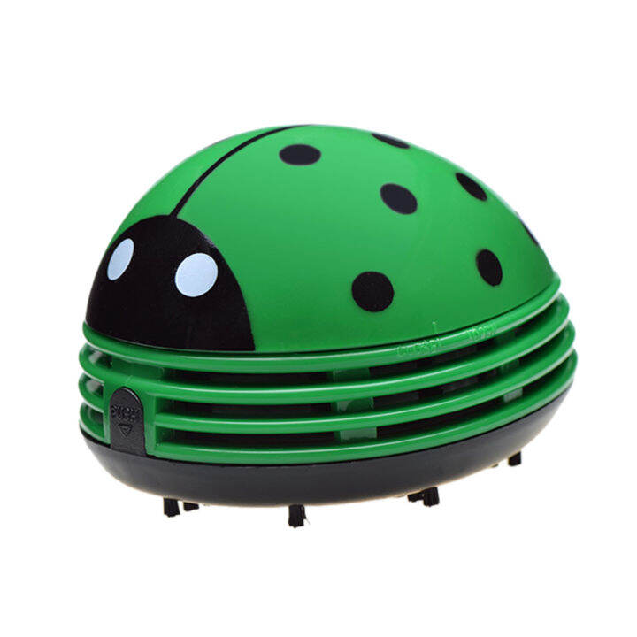【Shanglife】Mini Ladybug Vacuum Cleaner Desktop Coffee Table Vacuum Cleaner Dust Collector For