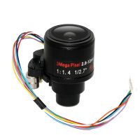 3MP Motorized Zoom Camera Lens 2.8-12mm F1.4 1/2.7 Auto Focus HD Web Lens for 1080P/3MP AHD/IP Cameras