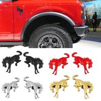 Hot New 3pcs/set Metal Car Side Sticker Auto Rear Trunk Decorative Badge Decal for 21-22 Ford Bronco