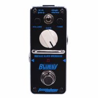 New AROMA ABY-3 BLUESY Vintage Overdrive for Blues Mini Analogue Effect True Bypass+Free Connector