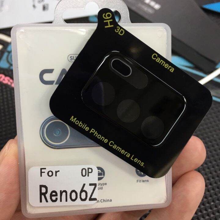 oppo-reno-6z-ออปโป้-โอ้ปโป้-ฟิล์มกันรอย-ฟิล์มกระจก-กันรอย-ฟิล์มกระจกนิรภัยครอบเลนส์กล้อง-3d-black-lens