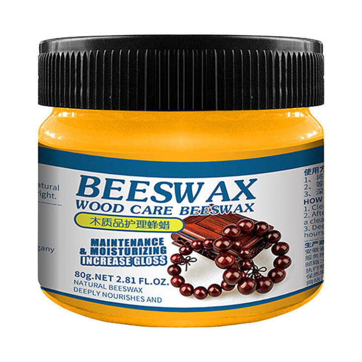Beeswax for Wood Furniture Wax Waterproof & Repair Wood Wax for Floors