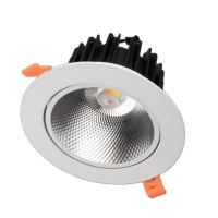 ZZOOI Recessed COB Downlight  Ceiling Light  Spotlight Dimmable AC85V-265V 10W-35W for Home Lighting  Commercial Lighting