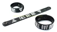 FALL OUT BOY ริสแบนด์ Wristband คุณภาพต่างประเทศ ส่งออก USA UK และยุโรป มอบให้แฟน คนรัก เพื่อน คอเดียวกัน วงเดียวกัน แนวเดียวกัน 2-3 วันรับของ FBY116NNN