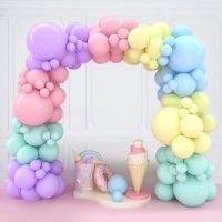 hotx【DT】 122pcs Multi-Color Garland Arch Ballon Decoration Wedding Birthday Kid Baby Shower Favor