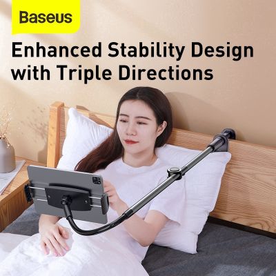 Baseus Lazy Holder for 4.7-12.9 Inch Tablet Mobile Phone Universal Bed Desk Desktop Adjustable Rotation Long Arm Flexible Stand