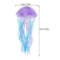 Teniron Mini Simulation แมงกะพรุนโมเดลแมงกะพรุนตกแต่งแบบจำลองการตกแต่งถังปลา