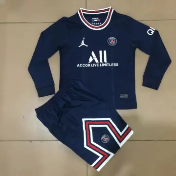 PSG PARIS GERMAIN SAINT FULLSLEEVES BLUE JERSEY SET